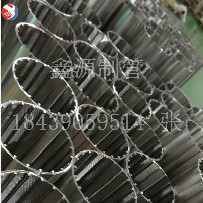 不銹鋼條縫繞絲篩管 工業(yè)污水處理過濾器圓柱形楔形篩濾網筒
